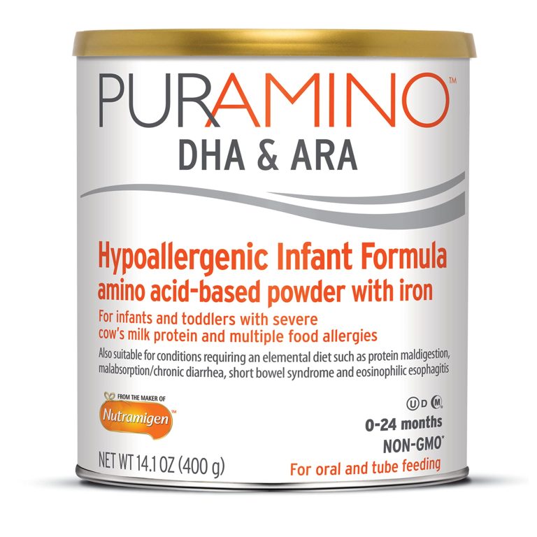 PurAmino Hypoallergenic Infant Formula Powder with Iron for Cow's Milk Allergies