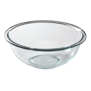 Pyrex Tempered Glass 1.5-Quart Microwave and Dishwasher Safe Mixing Bowl