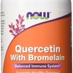 NOW Supplements Quercetin Bromelain 180 Veg Capsules