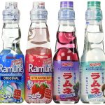 Ramune Japanese Variety Flavors 6 Bottles