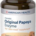 American Health Original Papaya Enzyme Chewable Tablets