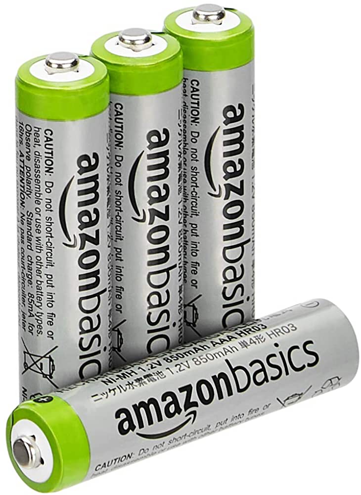 AmazonBasics High-Capacity Rechargeable Batteries