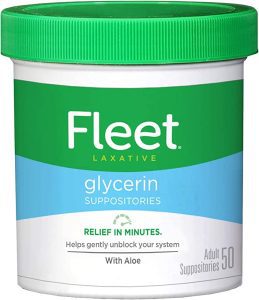 Fleet Glycerin Suppositories Adult Laxative