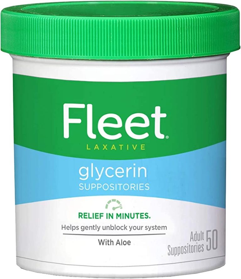 Fleet Glycerin Suppositories Adult Laxative