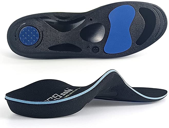 PCSsole Orthotic Arch Support Insoles for Plantar Fasciitis and Pronation