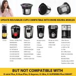 Reusable K Cup Coffee Filters for Keurig 2.0 & 1.0 Brewers