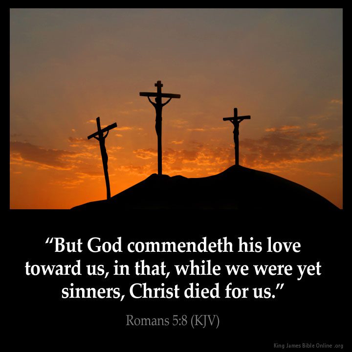 Romans: God Demonstrates His Love for Sinners Through Christ in Scripture