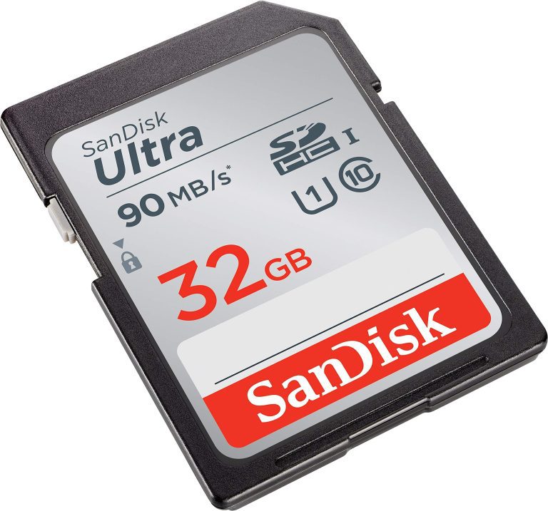 SanDisk 32GB Ultra SDHC UHS-I Memory Card