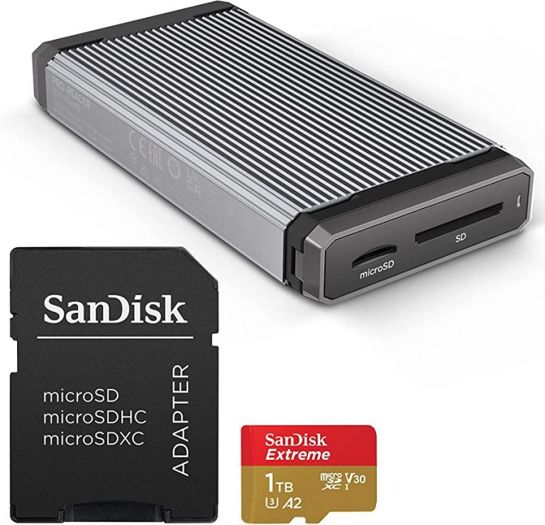 SanDisk Extreme microSDXC UHS-I Memory Card with Adapter