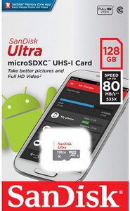 SanDisk Ultra microSDXC UHS-I Memory Card