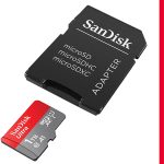 SanDisk Ultra microSDXC UHS-I Memory Card with Adapter