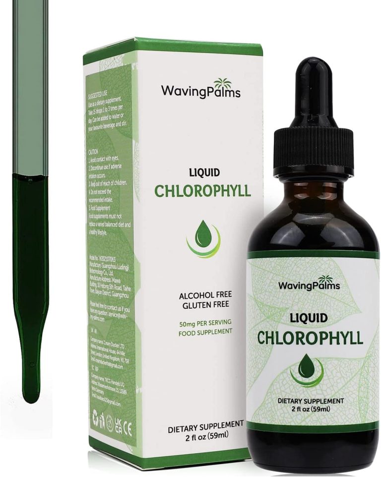 Chlorophyll Liquid Drops (Natural Deodorant Absorption)