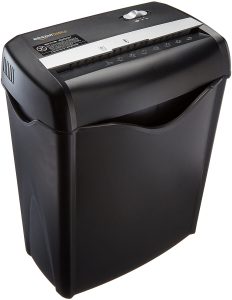 AmazonBasics 6-Sheet Cross-Cut Credit Card Shredder