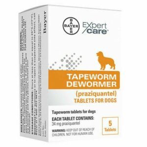 Bayer Tapeworm Dewormer for Dogs and Puppies over 12 weeks old