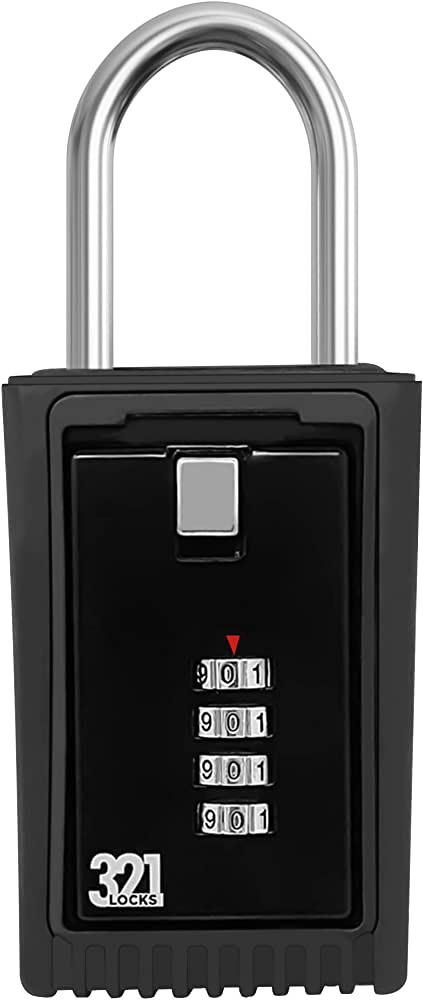 Combination Lockbox for House Key Storage Locker