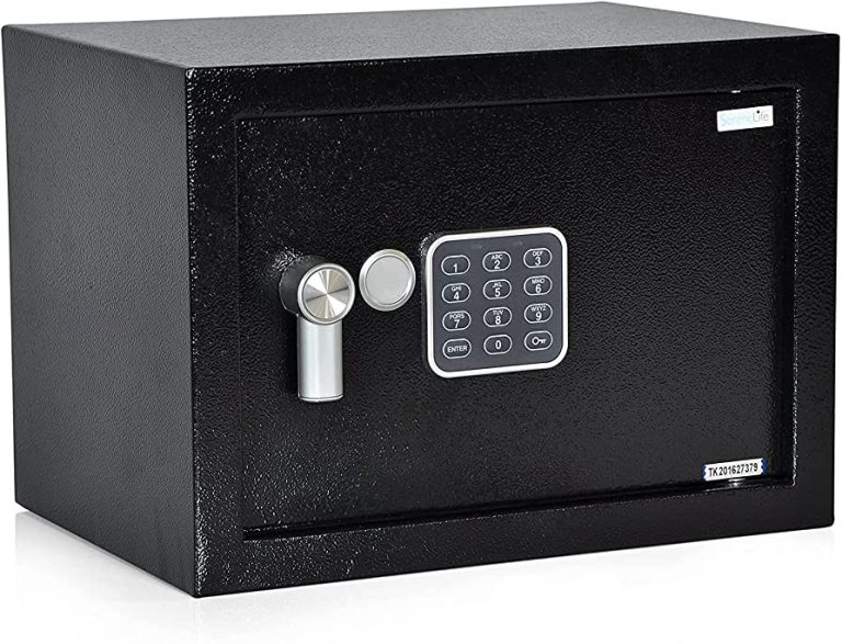 SereneLife Fireproof & Waterproof Safe Box with Digital Lock