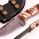 SharpWorld Beautiful Damascus Steel Knife