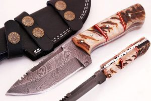 SharpWorld Beautiful Damascus Steel Knife