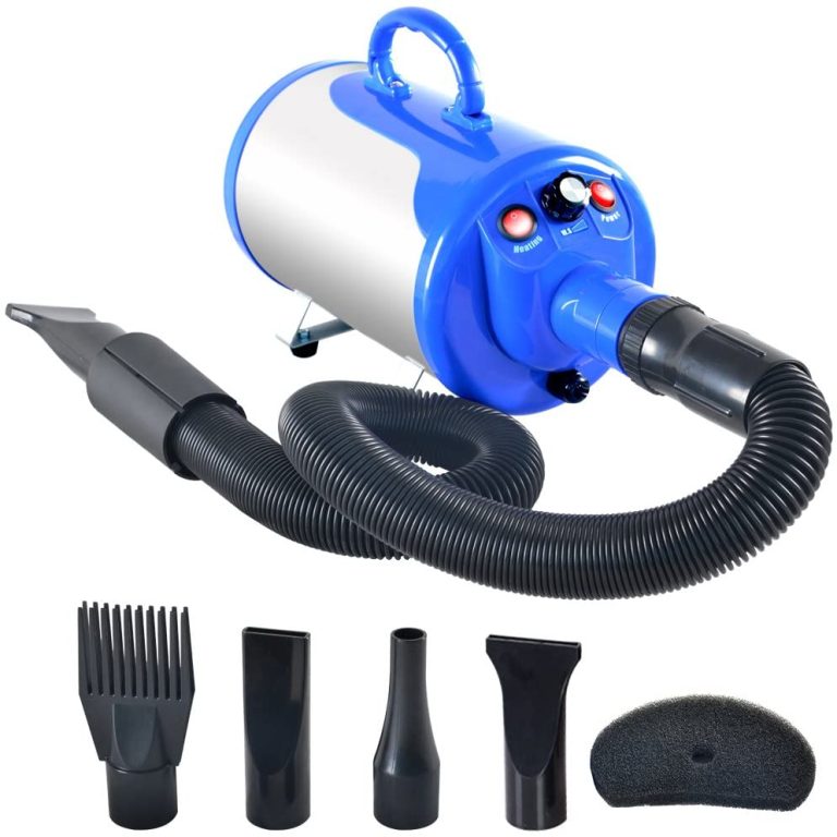 SHELANDY Stepless Adjustable Pet Grooming Hair Dryer Blower