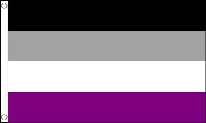 Asexuality Pride Flag (3ft x 5ft)