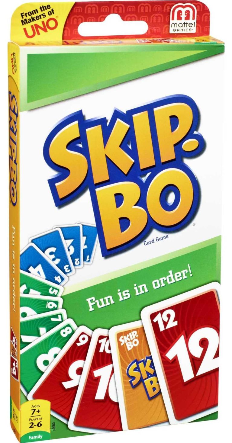 Mattel Games Skip-Bo Card Game