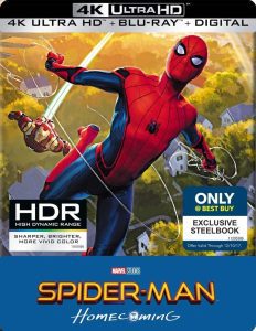 Spider-Man: Limited Edition Steelbook 4K Ultra HD Blu-ray Digital