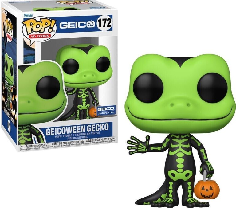 Funko Icons Geicoween Gecko Green