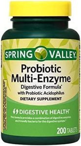 Spring Multi-Enzyme Probiotic + Prebiotic with Vitamin D