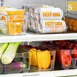 Sorbus Fridge Bins and Freezer Organizer Refrigerator Stackable Storage Containers