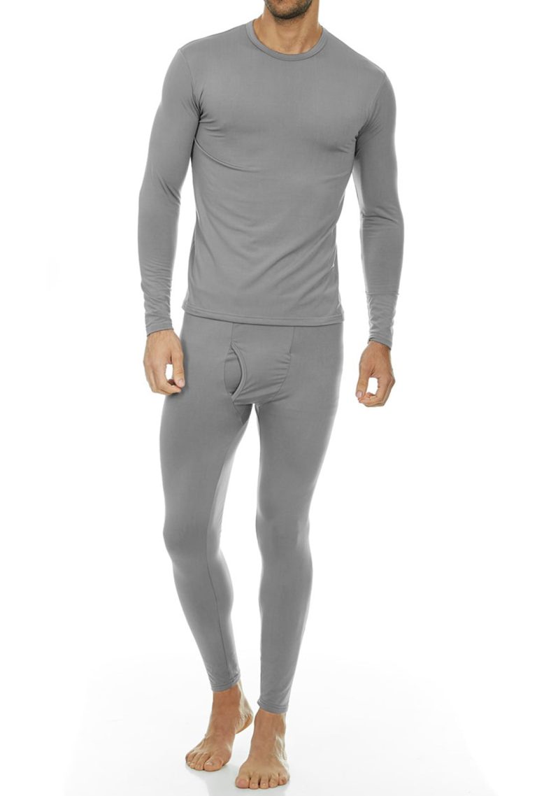 Thermajohn Ultra Soft Thermal Underwear Set Fleece Lined