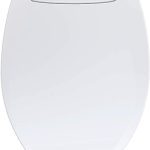 Brondell L60-EW LumaWarm Heated Nightlight Elongated Toilet Seat