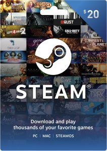 Steam Gift Card 20