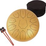 Steel Tongue Drum Percussion Instrument With Mallets