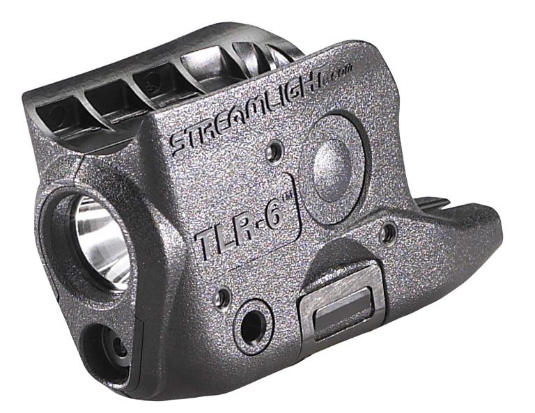 Streamlight 69270 TLR-6 Tactical Pistol Mount Flashlight 100 Lumen with Integrated Red Aiming Laser