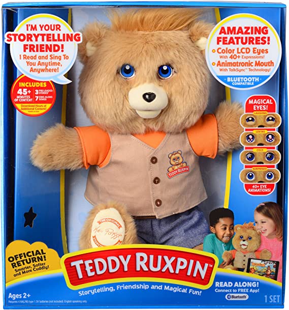 Teddy Ruxpin Official Storytime & Magical Friend