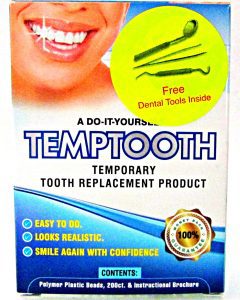 Temptooth Patented Temporary Tooth Replacement