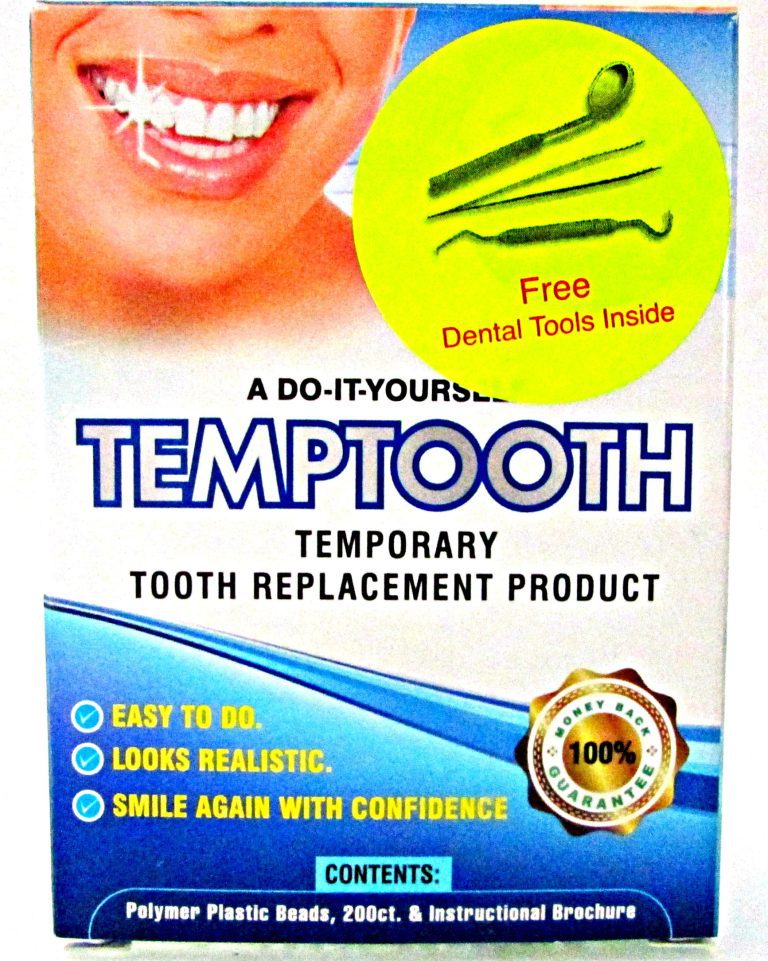 Temptooth Patented Temporary Tooth Replacement