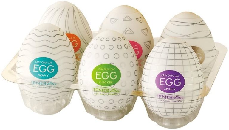 TENGA EGG VP6 Portable Masturbator Variety 6 Pack