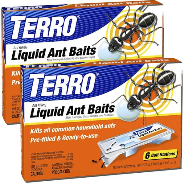 TERRO T300B Liquid Ant Baits - 2 Pack