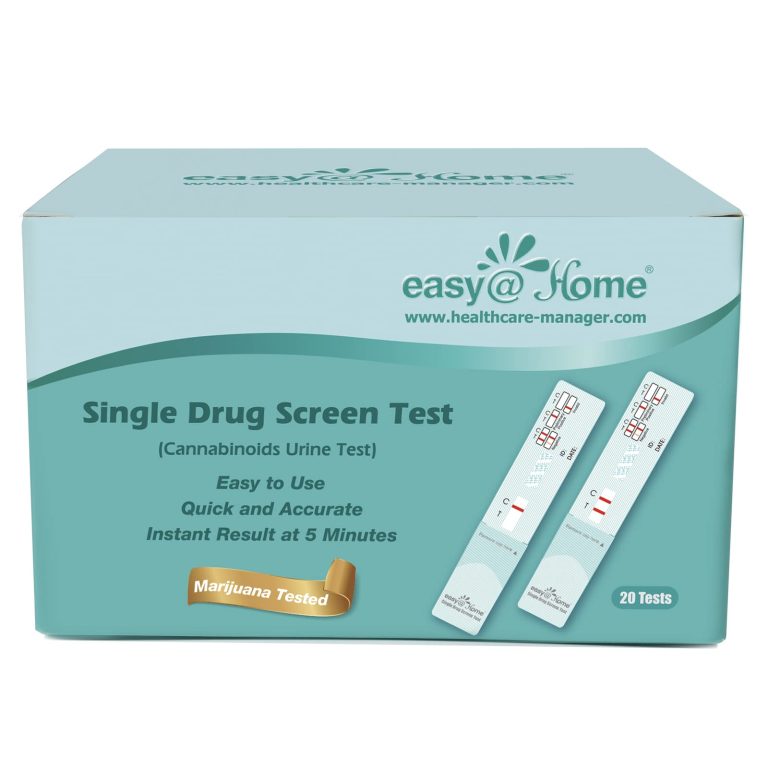 Easy Home Marijuana Single Panel Drug Test