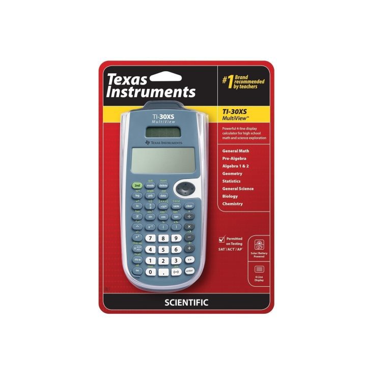 Texas Instruments MultiView Scientific Calculator