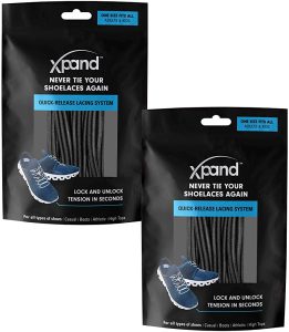 Xpand No-Tie Shoelaces System with Elastic Laces