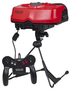 Nintendo Virtual Boy Video Game Console