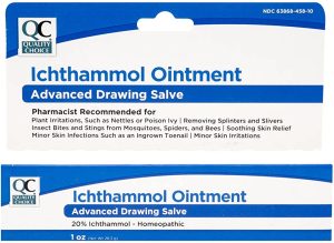 Ichthammol Ointment Drawing Salve 20%  Pharmaceutical Grade