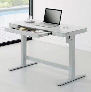 Tresanti Adjustable Height Desk White