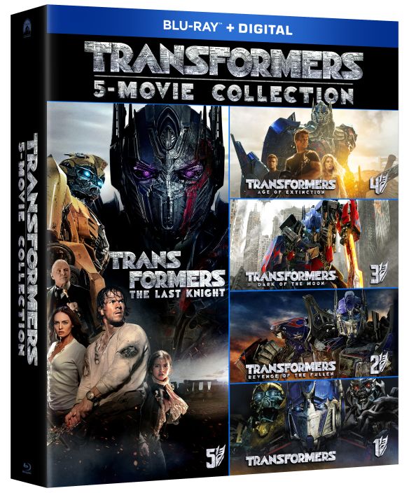 Transformers 5 Movie Collection Blu-ray