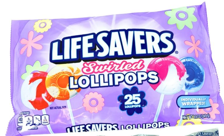 Life Savers Lollipops wrapped lifesaver lollipops