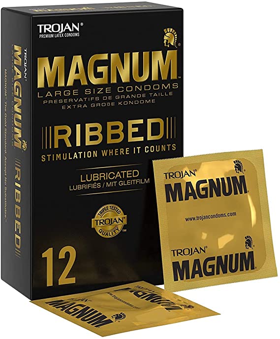 Trojan Magnum Lubricated Condoms