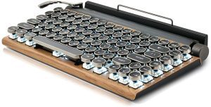 Typewriter Mechanical Keyboard with Bluetooth Connection