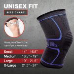 UFlex Athletics Compression Knee Sleeve Support